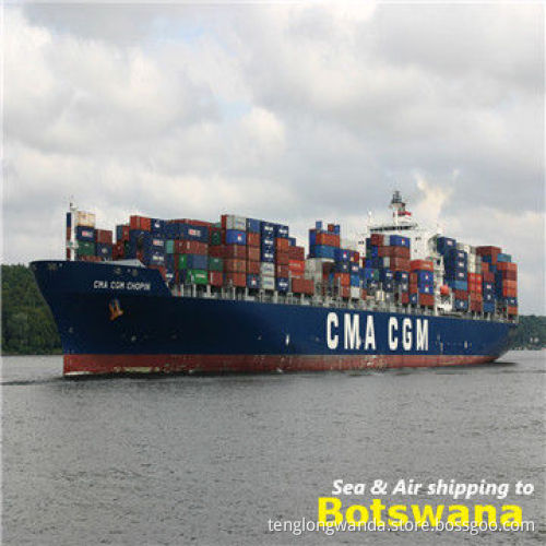 Sea Freight Forwarding to Gaborone Francistown of Botswana from Ningbo Hangzhou Yiwu Changsha